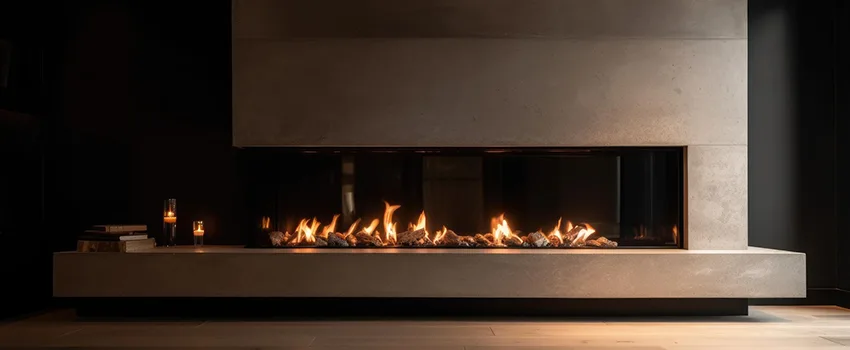 Gas Fireplace Ember Bed Design Services in Calumet City, Illinois