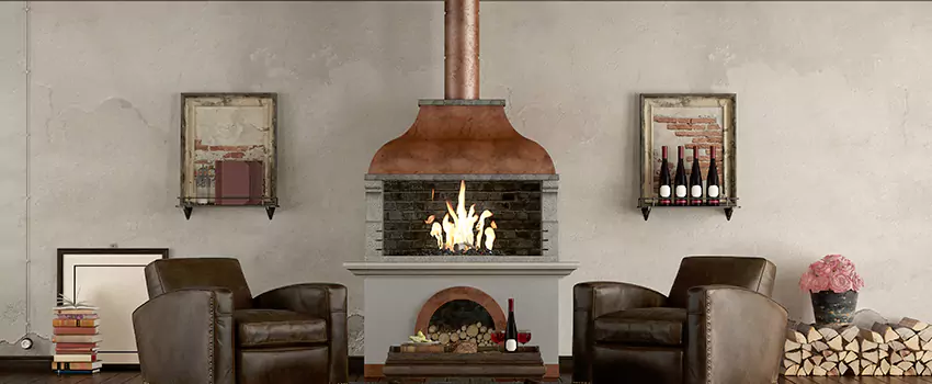 Thelin Hearth Products Providence Pellet Insert Fireplace Installation in Calumet City, IL