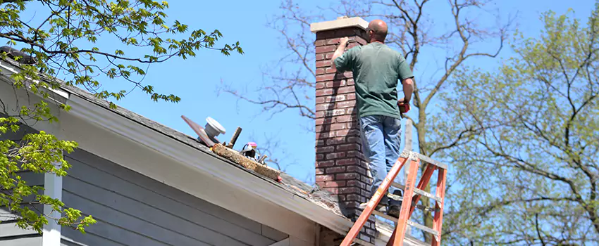 Vinyl and PVC Chimney Flashing Installation in Calumet City, IL